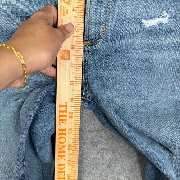 Agolde Distressed Ripped Sophie Skinny Jeans A003 B-843, Size 24 - Picture 6 of 12